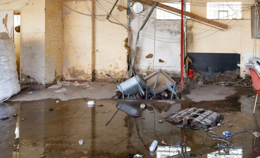 Sump pump failure water damage in a Stamford, CT basement